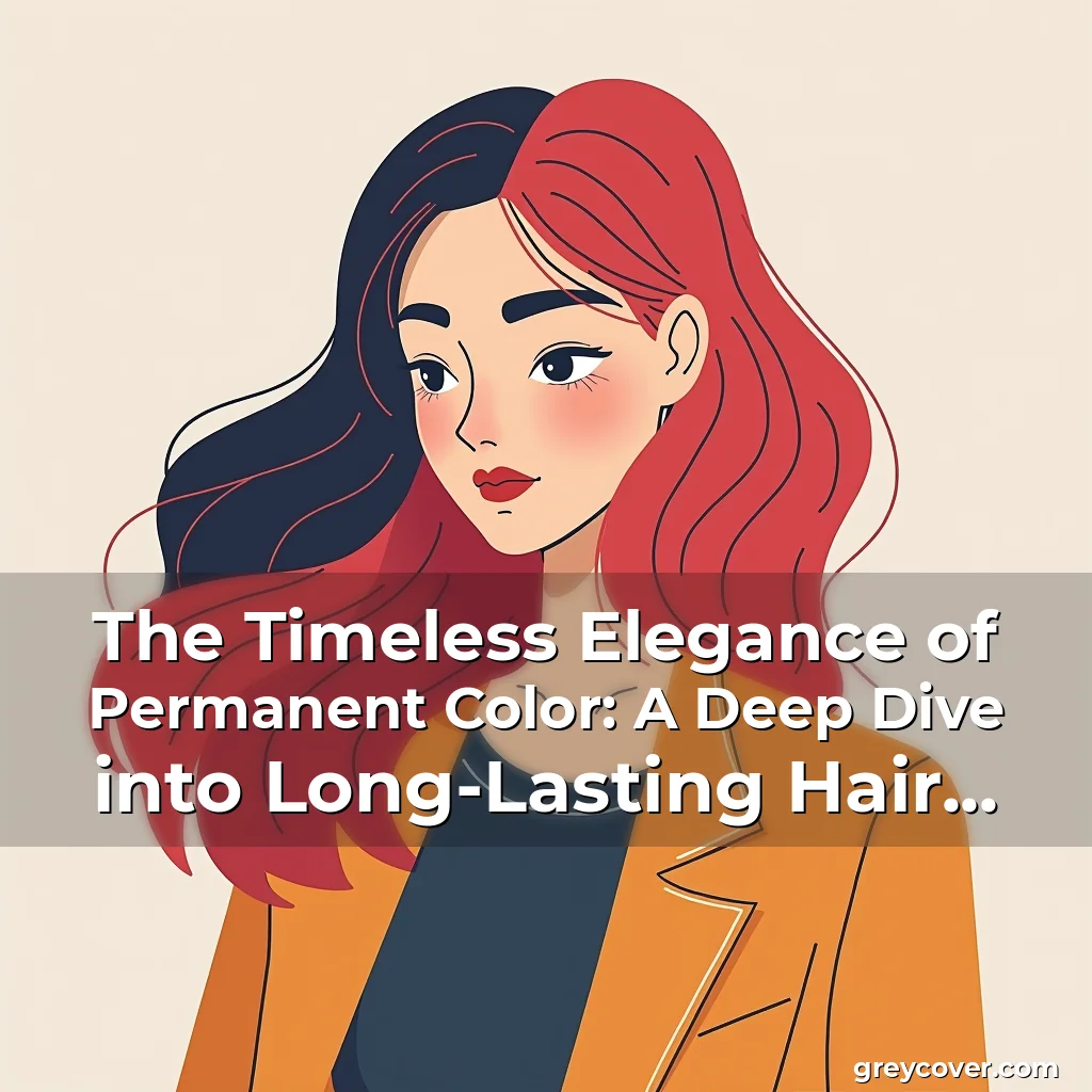 Read more about the article The Timeless Elegance of Permanent Color: A Deep Dive into Long-Lasting Hair Transformation