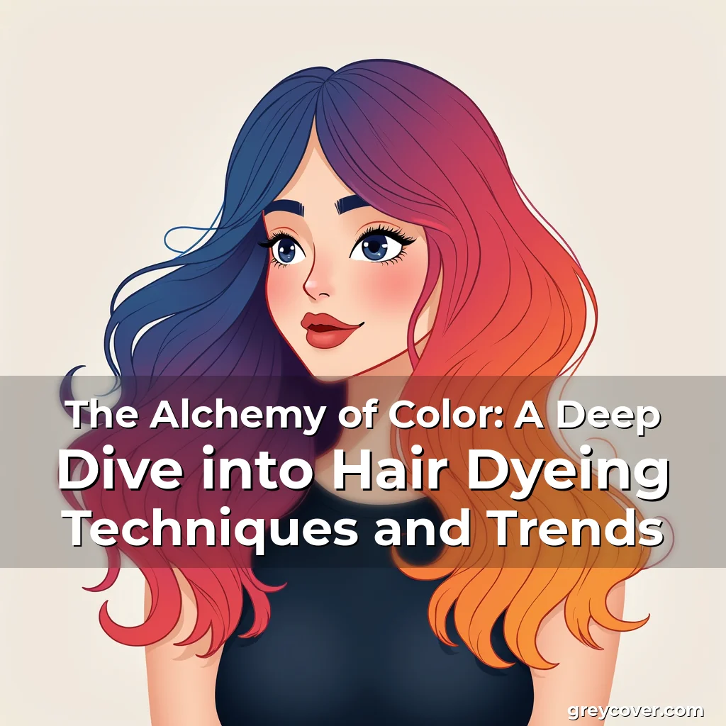 Read more about the article The Alchemy of Color: A Deep Dive into Hair Dyeing Techniques and Trends