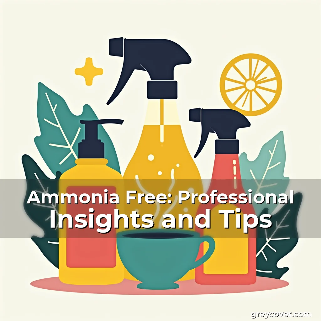 Read more about the article Ammonia Free: Professional Insights and Tips