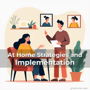 Artistic representation for At Home Strategies and Implementation